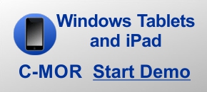 Video Surveillance Online Demo for Windows Tablets and iPads.